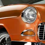 <strong>'55 Chevy 1</strong> - Straight from camera; softbox, bounce and direct light